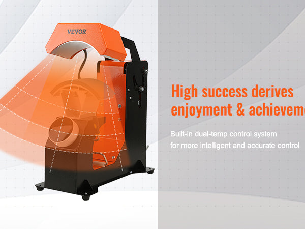 This 3-in-1 Auto Hat Heat Press with 3pcs Interchangeable Platens(6.6