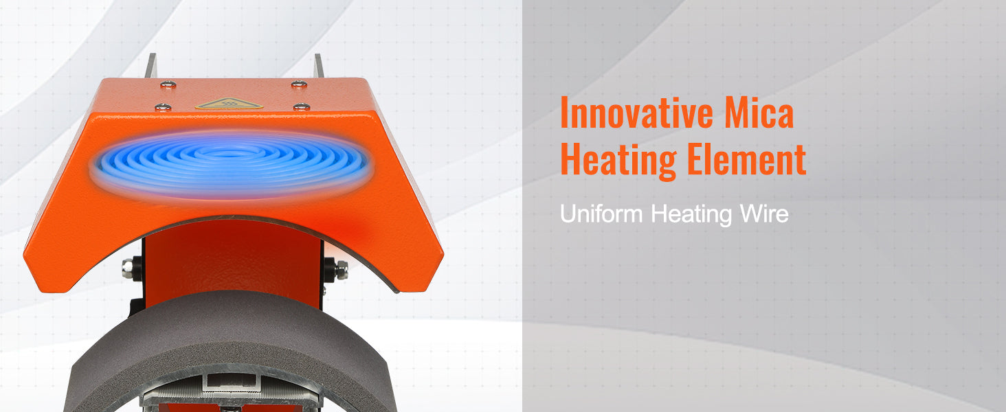 This 3-in-1 Auto Hat Heat Press with 3pcs Interchangeable Platens(6.6