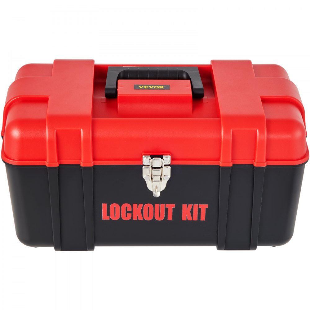 ODDTOOLS 42 PCS Lockout Tagout Kits, Electrical Safety Loto Kit Includes Padlocks, 5 Kinds of Lockouts, Hasps, Tags & Ties, Box, Lockout Safety Tools for Electrical Risk Removal in Industrial, Machinery
