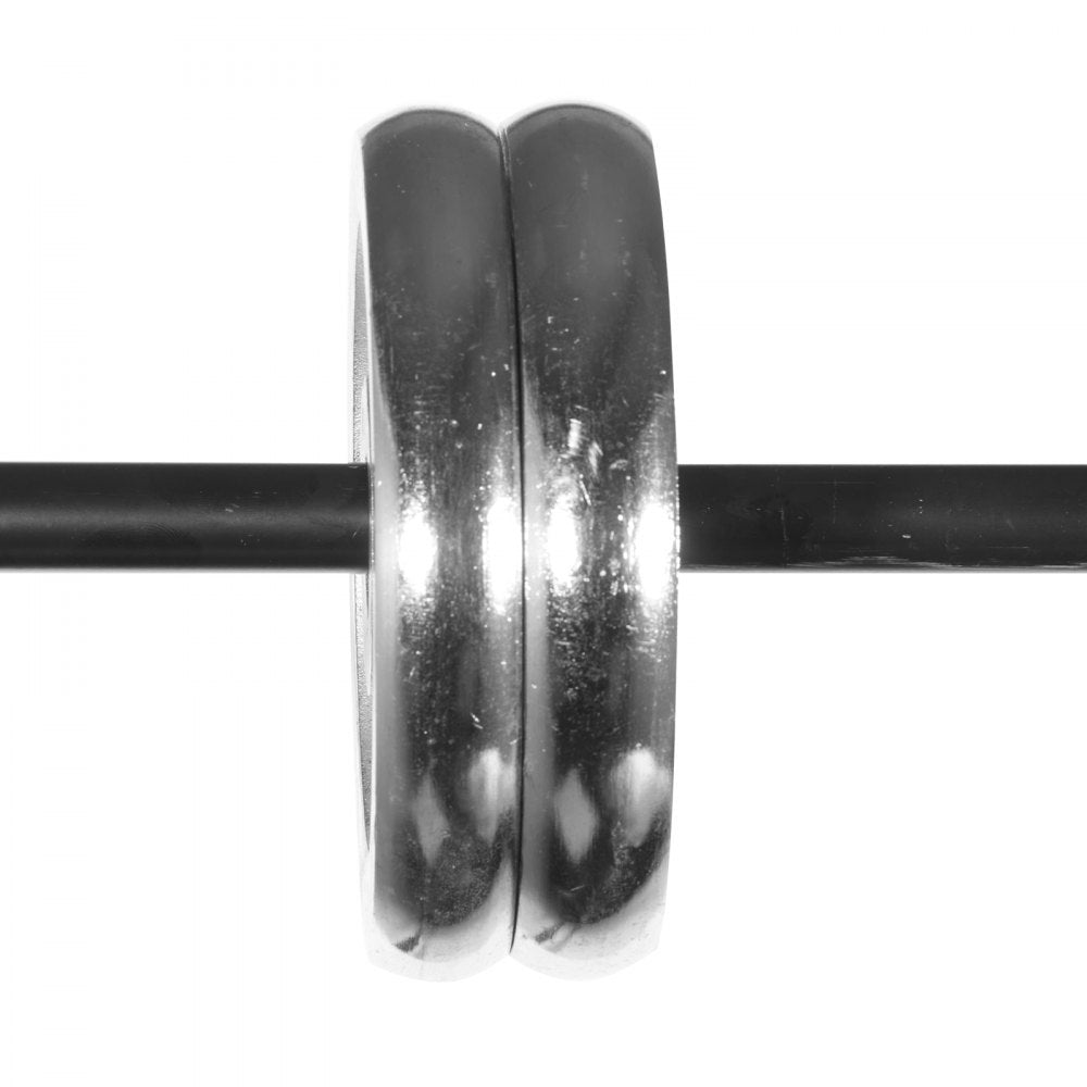 ODDTOOLS 1 Inch Double Curtain Rods 36 to 72 Inches(3-6ft), Drapery Rods for Windows 24 to 68 Inches, Telescoping Dual Curtain Rod with Round Finials, Black