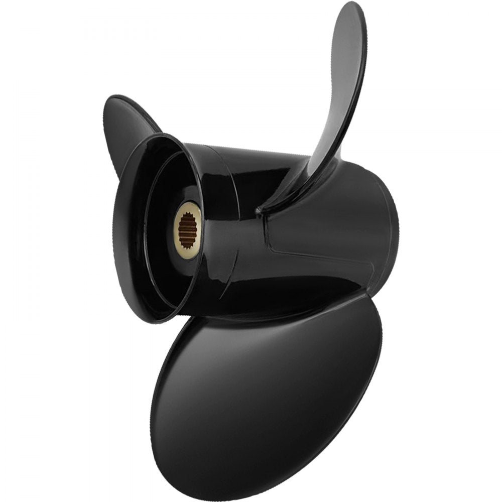 ODDTOOLS Outboard Propeller, Replace for OEM 3817468, 3-Blade 14 1/2" x 19" Pitch Aluminium Boat Propeller, Compatible with Volvo Penta SX Drive All Models, w/ 19 Tooth Splines, RH