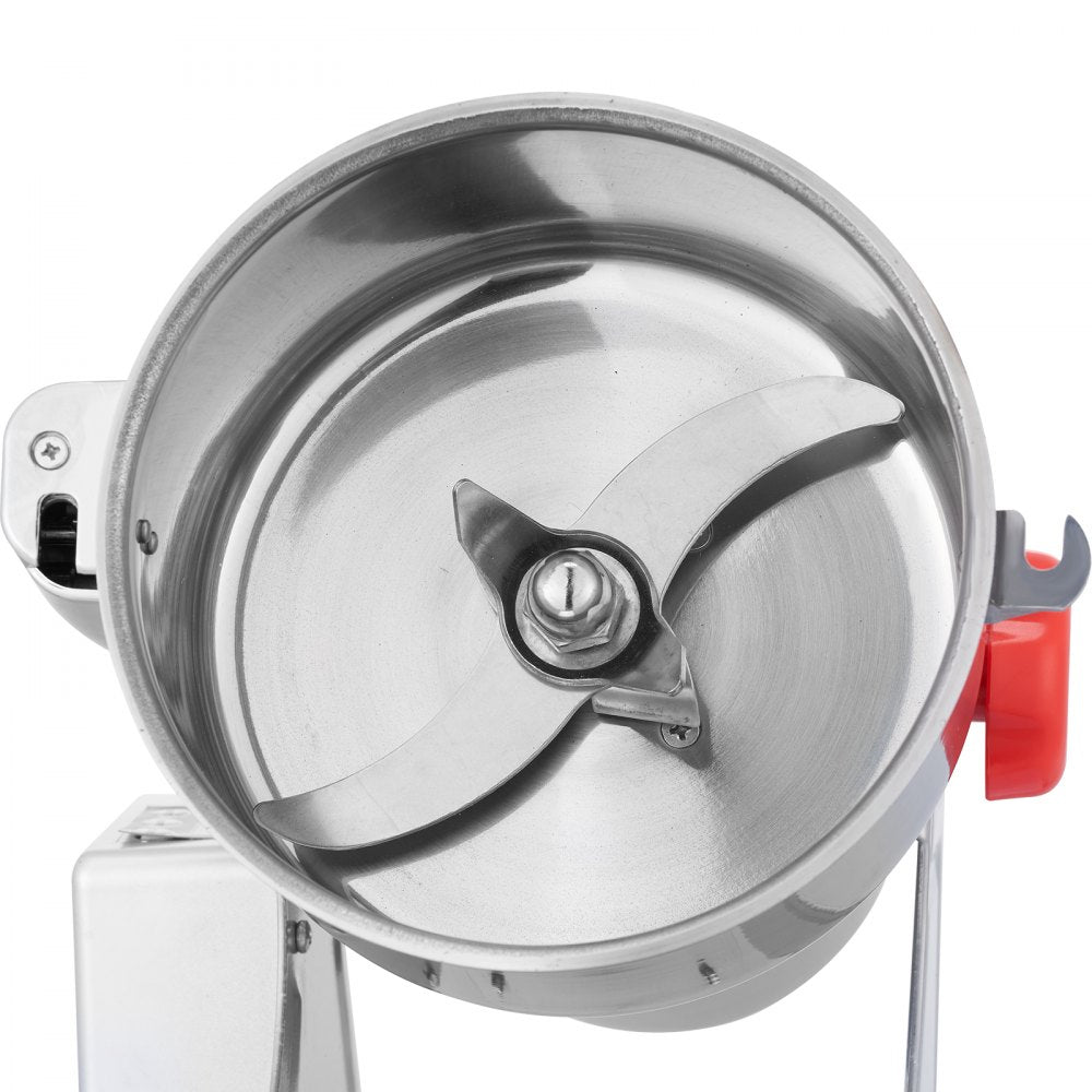 ODDTOOLS 700g Electric Grain Mill Grinder, High Speed 2500W Commercial Spice Grinders, Stainless Steel Pulverizer Powder Machine, for Dry Herbs Grains Spices Cereals Coffee Corn Pepper, Swing Type