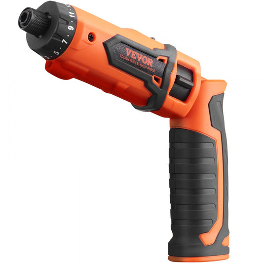 ODDTOOLS Cordless Screwdriver, 4V 7Nm Electric Screwdriver Rechargeable Set with 11 Accessory Kit and Charging Cable, LED Light Dual Position Handle, Nut Drivers Magnetic Bit Holder Tool Kit Home Repair