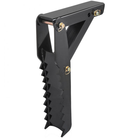 ODDTOOLS 27" Backhoe Thumb, 1/2" Teeth Thickness Heavy Duty Excavator Thumb, Black Steel Weld On Thumb Attachments with 12mm Bolt-On Design Adjustable Mini Thumb for Boom Tractor Excavator