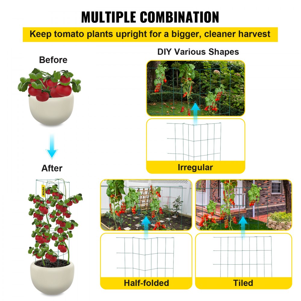 ODDTOOLS Tomato Cages, 11.8