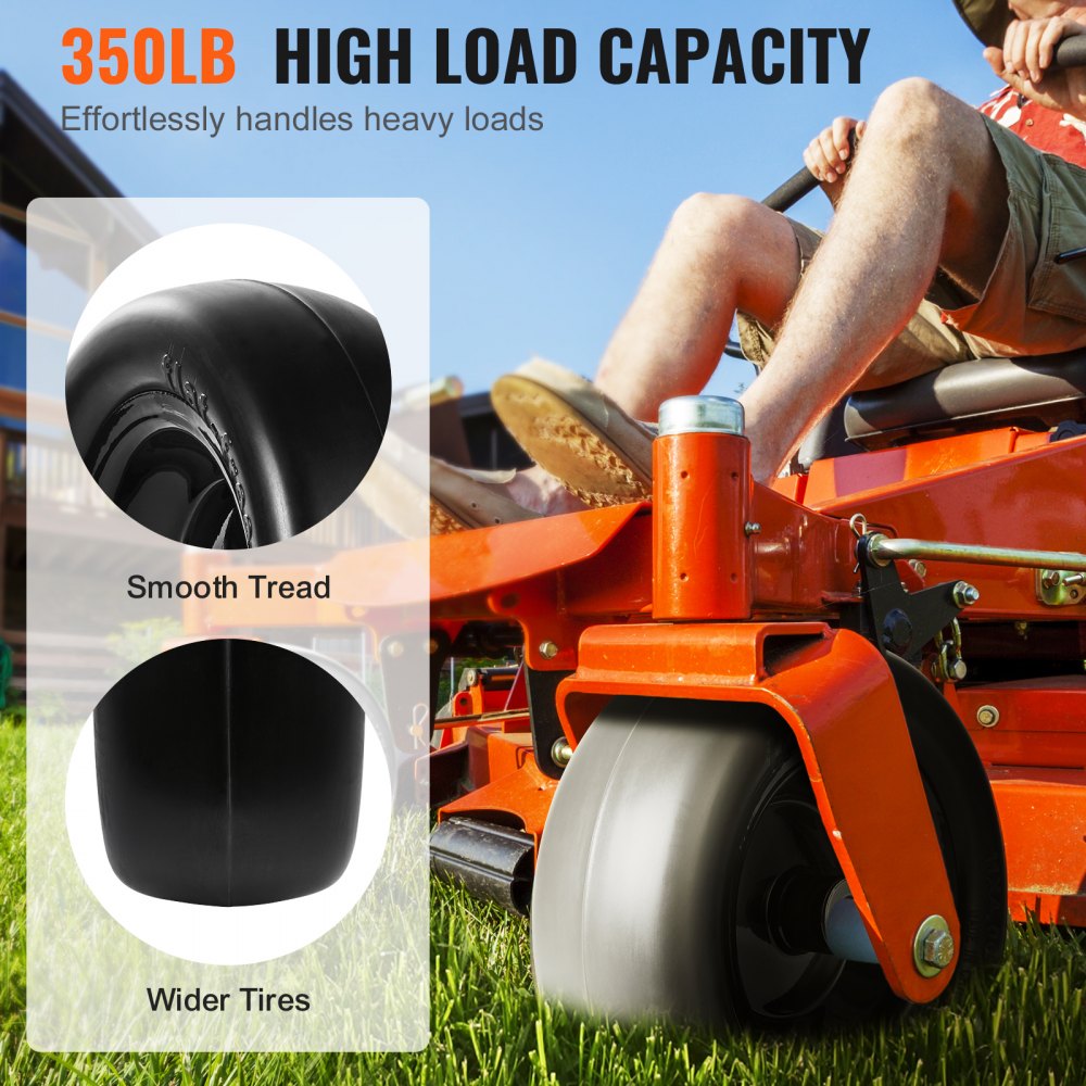 ODDTOOLS Lawn Mower Tires with Rim, 11x4-7