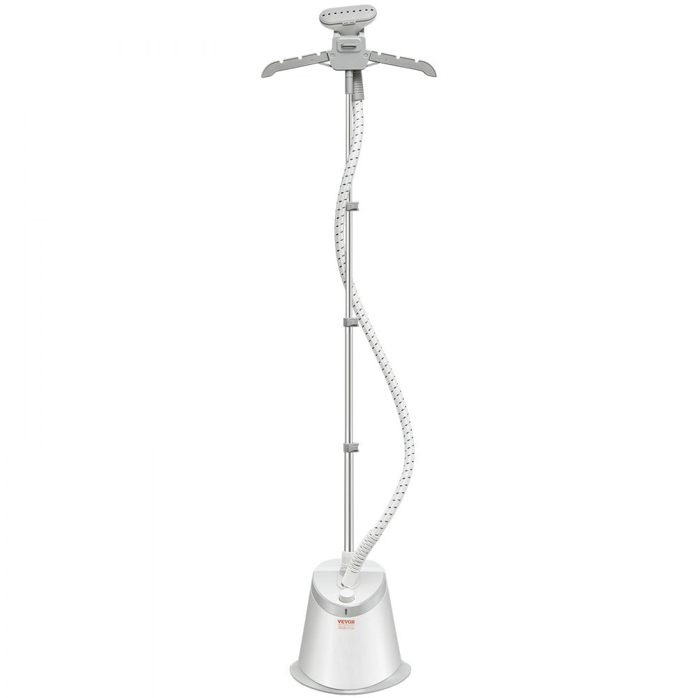 ODDTOOLS Standing Steamer with Foldable Garment Hanger, 0.5Gallon Water Tank for 90 Minutes Continuous Steaming, Heats in 45 Seconds & Auto-Stop with Fabric Brush Aluminum Rod and Easy-roll Wheels