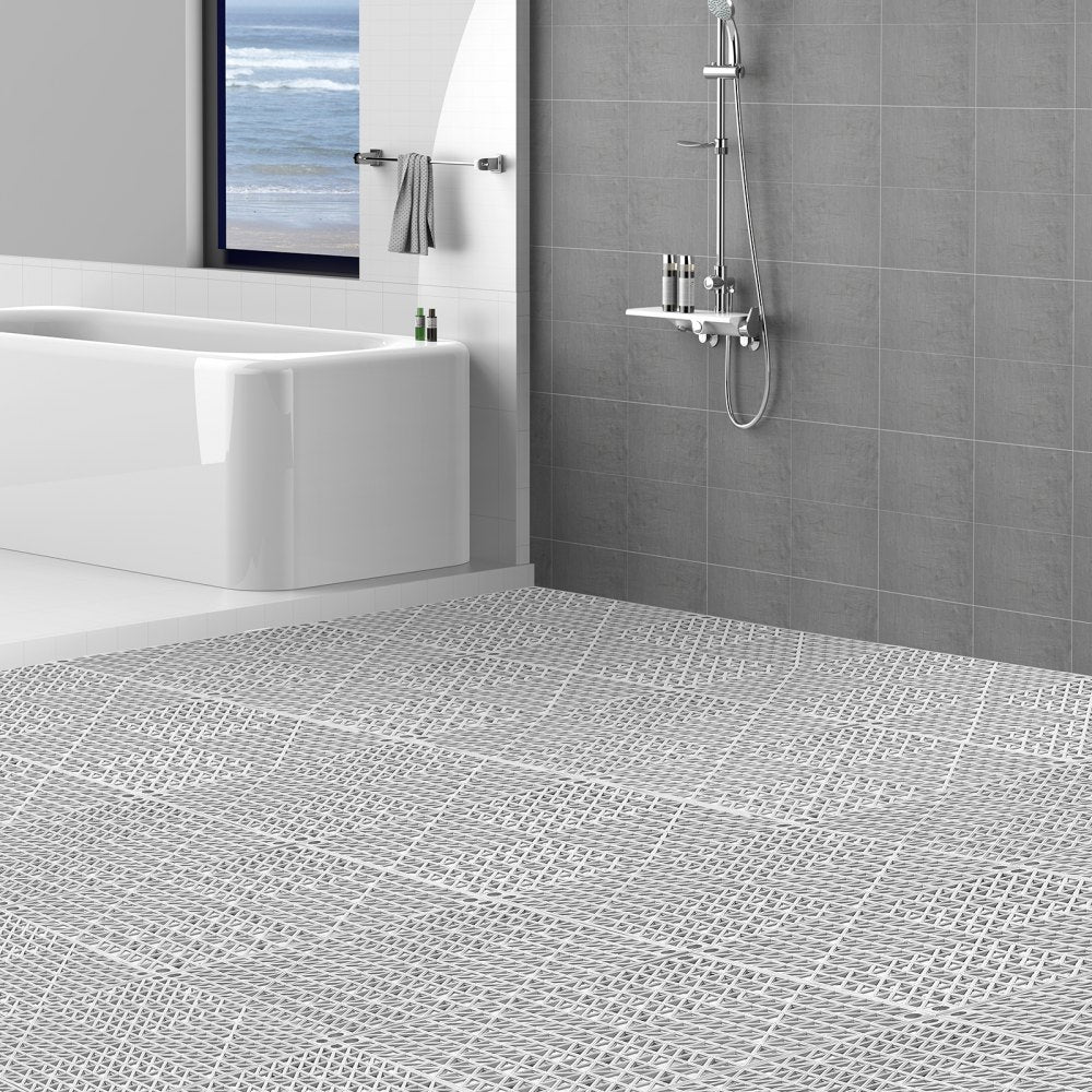 ODDTOOLS Interlocking Tile 50PCS Gray, Drainage Tiles 12