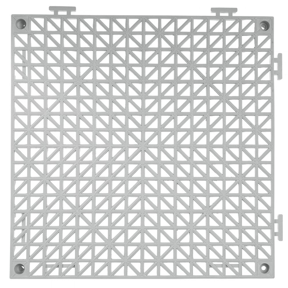 ODDTOOLS Interlocking Tile 50PCS Gray, Drainage Tiles 12