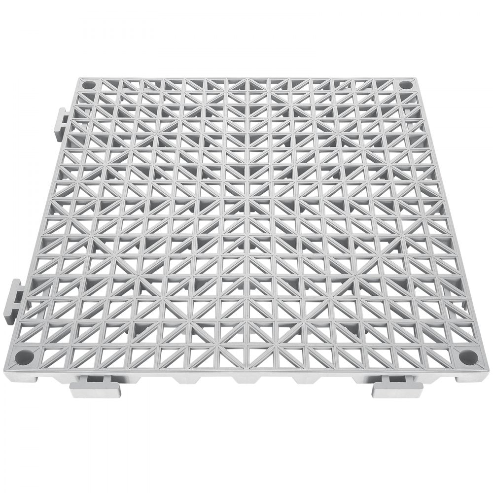 ODDTOOLS Interlocking Tile 50PCS Gray, Drainage Tiles 12