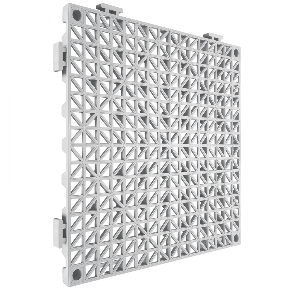 ODDTOOLS Interlocking Tile 50PCS Gray, Drainage Tiles 12