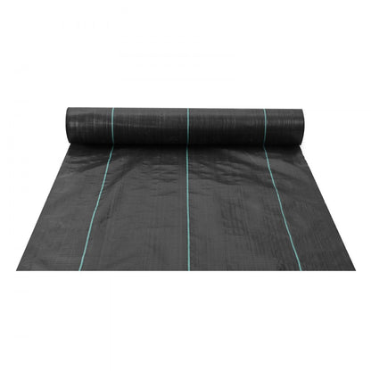 ODDTOOLS 3FTx250FT Premium Heavy Duty Weed Barrier Landscape Fabric, 5OZ Woven Geotextile Fabric Under Gravel, High Permeability for Weed Blocker Weed Mat, Driveway Fabric, Weed Control Garden Cloth