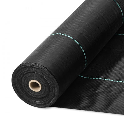 ODDTOOLS 3FTx250FT Premium Heavy Duty Weed Barrier Landscape Fabric, 5OZ Woven Geotextile Fabric Under Gravel, High Permeability for Weed Blocker Weed Mat, Driveway Fabric, Weed Control Garden Cloth