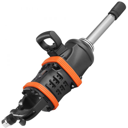 ODDTOOLS 1 Inch Air Impact Wrench, Up to 5175 ft-lbs Beast Reverse Torque Output Pneumatic Impact Gun w/ 8 Inch Extended Anvil for Repairs and Maintenance of Heavy Duty Machinery / Semi-Truck / Bus