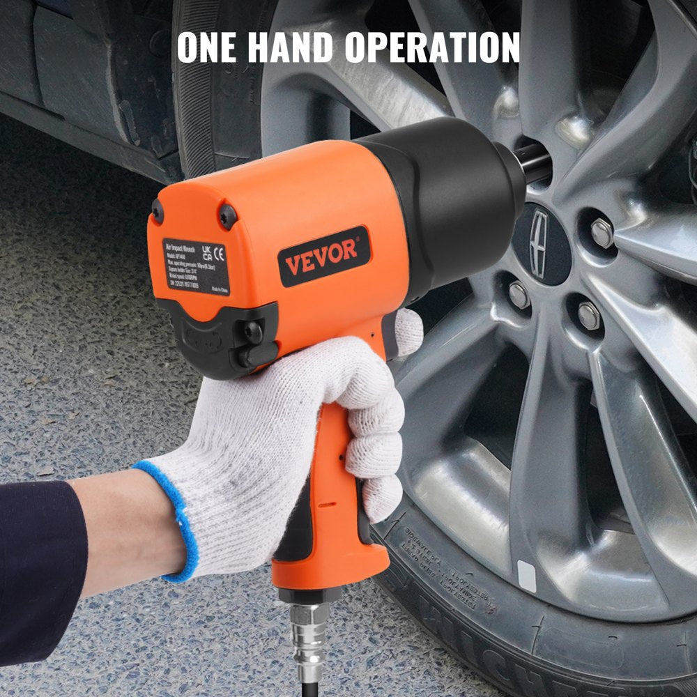 ODDTOOLS Air Impact Wrench 3/4" Square Drive 1870ft-lb Nut-busting Torque 90-120PSI