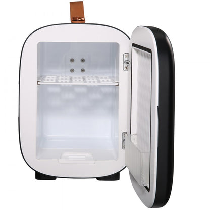 ODDTOOLSVevor Mini Fridge, 4 Liter/6 Can Small Refrigerator for Beverage Skincare & Cosmetic, AC/DC Cooler & Warmer, Mute Portable Tiny Fridge for Bedroom Office Dorm Desk Car Travel, ETL Certified, Black