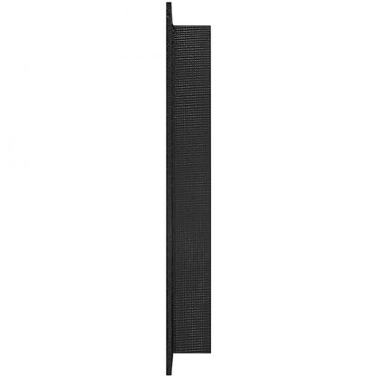 ODDTOOLS Shower Niche Ready for Tile 16" x 24", Double Shelf Organizer, Square Corners Wall-inserted Niche Recessed, Sealed Protection Modern Soap Storage Niche for Shower Bathroom, Black