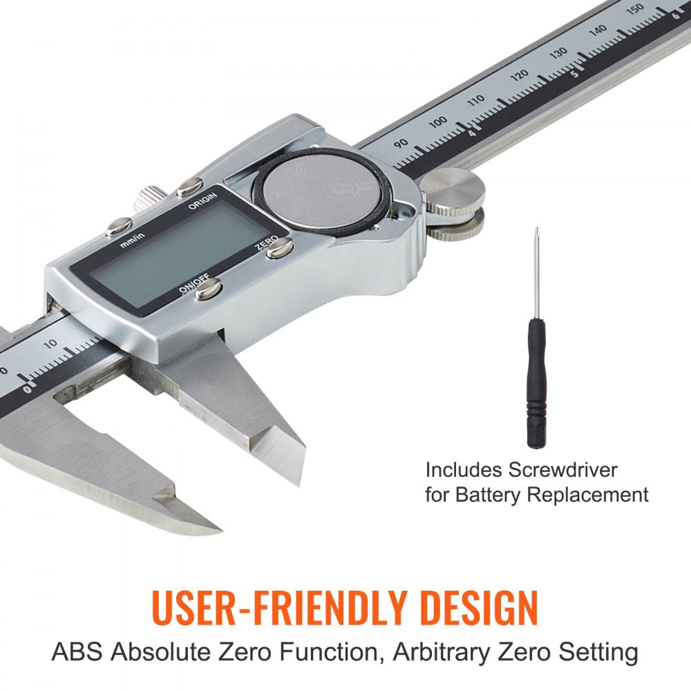 ODDTOOLS Digital Caliper, 0-6