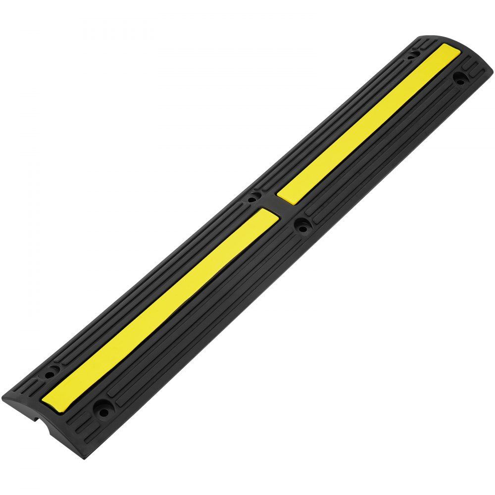 ODDTOOLS 4 PCs 39'' Cable Protector Ramp 18000 lbs Speed Bump Floor Cable Protector