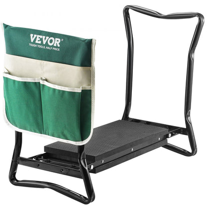 ODDTOOLS Garden Kneeler and Seat, 330 lbs Load Capacity, 8" EVA Wide Pad, Foldable Garden Stool, Kneeling Bench for Gardening with Tool Bag, Gifts for Women, Grandparents, Seniors, Mom and Dad