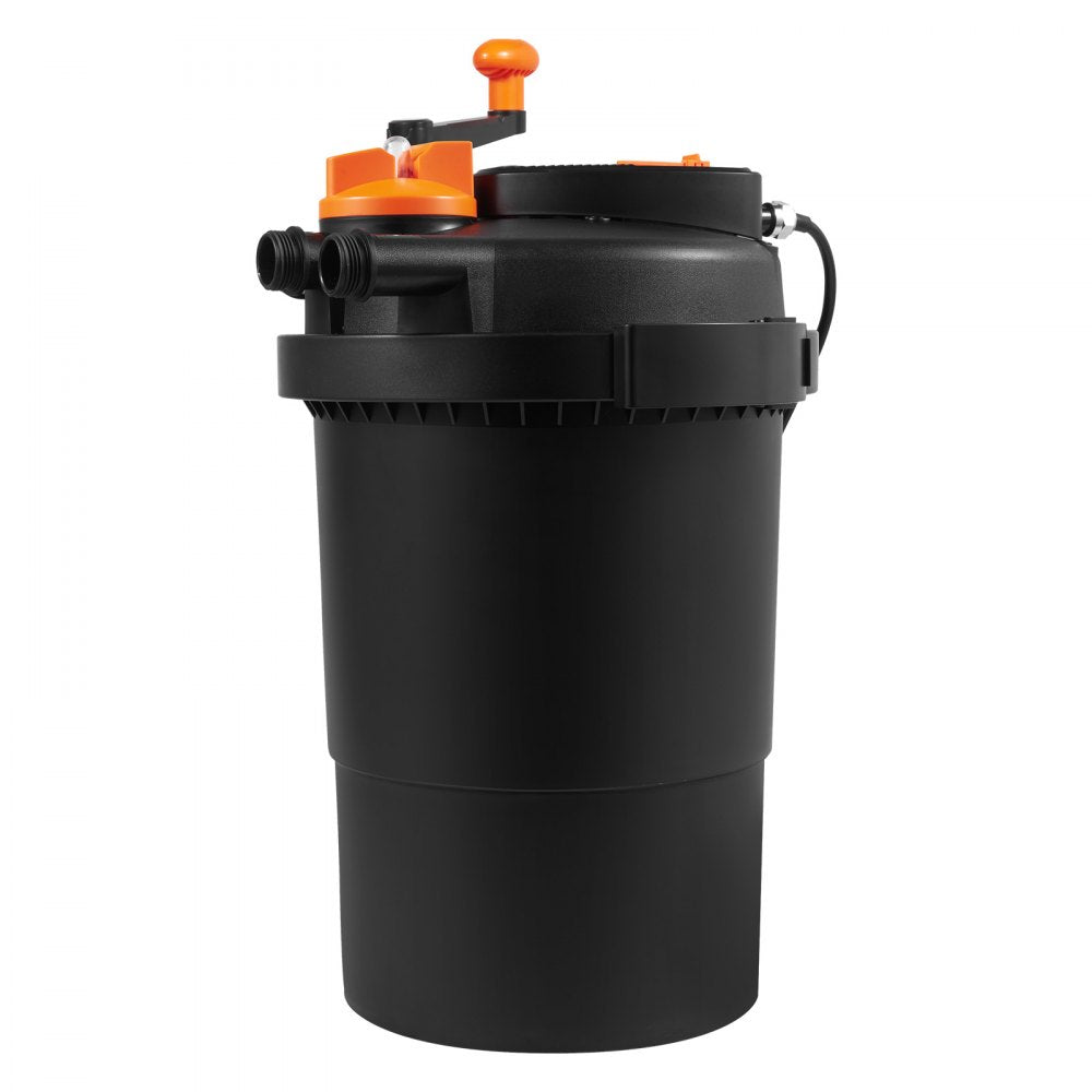 ODDTOOLS Bio Pressure Pond Filter, Up to 2000 Gallons, with 13W UV-C Light, 1840 GPH, Pressurized Biological Pond Filter System Filtration Equipment for Fountain Pool, Koi Fish Aquarium Tank Garden Water